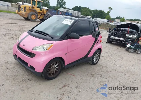 2008 Smart Fortwo Passion из США, поврежденный, VIN WMEEK31X68K165775